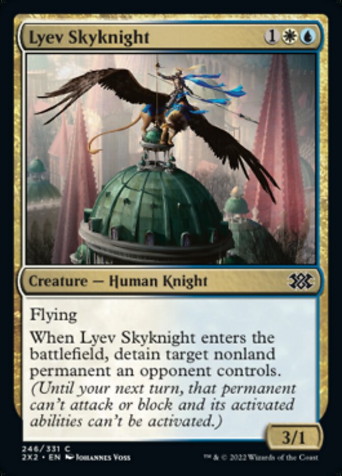 Lyev Skyknight [Double Masters 2022] | Arkham Games and Comics
