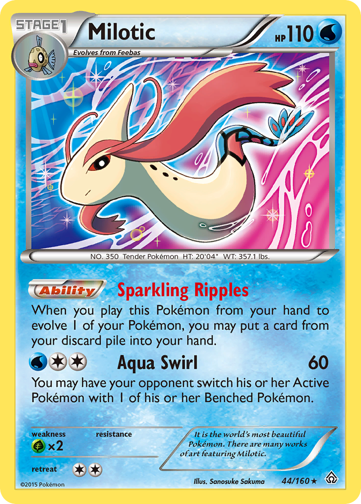 Milotic (44/160) [XY: Primal Clash] | Arkham Games and Comics