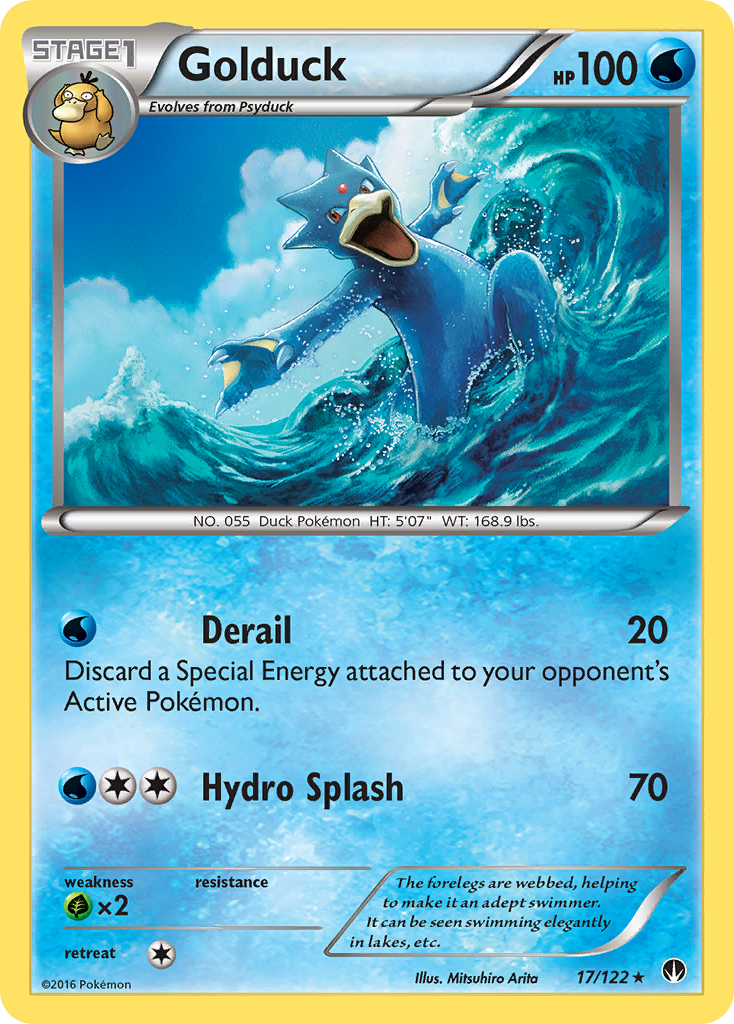 Golduck (17/122) [XY: BREAKpoint] | Arkham Games and Comics