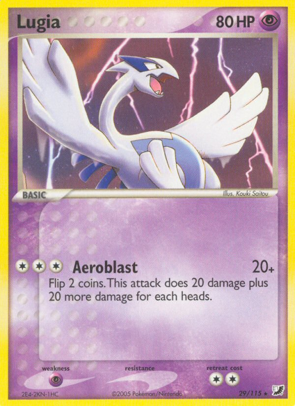 Lugia (29/115) [EX: Unseen Forces] | Arkham Games and Comics