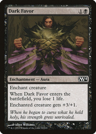 Dark Favor [Magic 2014] | Arkham Games and Comics