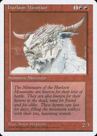 Hurloon Minotaur [Fourth Edition] | Arkham Games and Comics
