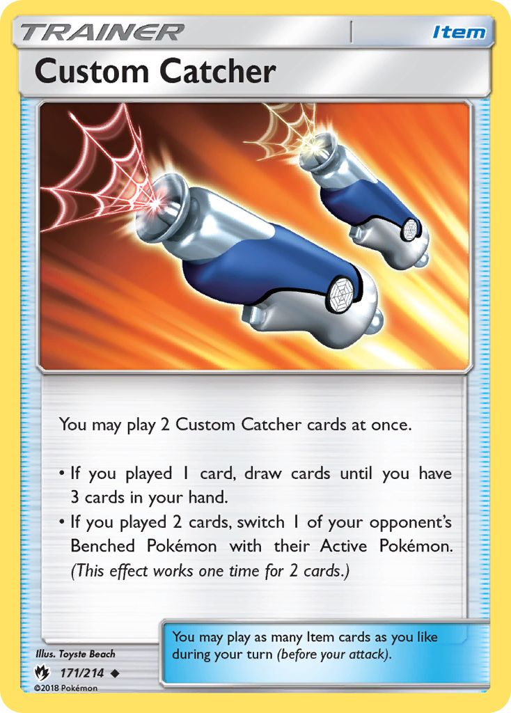 Custom Catcher (171/214) [Sun & Moon: Lost Thunder] | Arkham Games and Comics