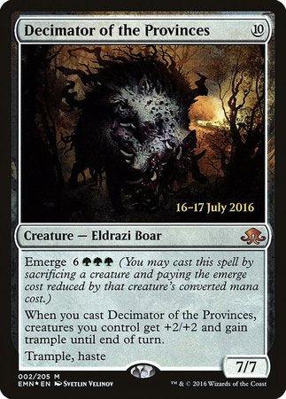 Decimator of the Provinces [Eldritch Moon Promos] | Arkham Games and Comics