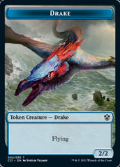 Drake // Elemental (002) Token [Commander 2021 Tokens] | Arkham Games and Comics