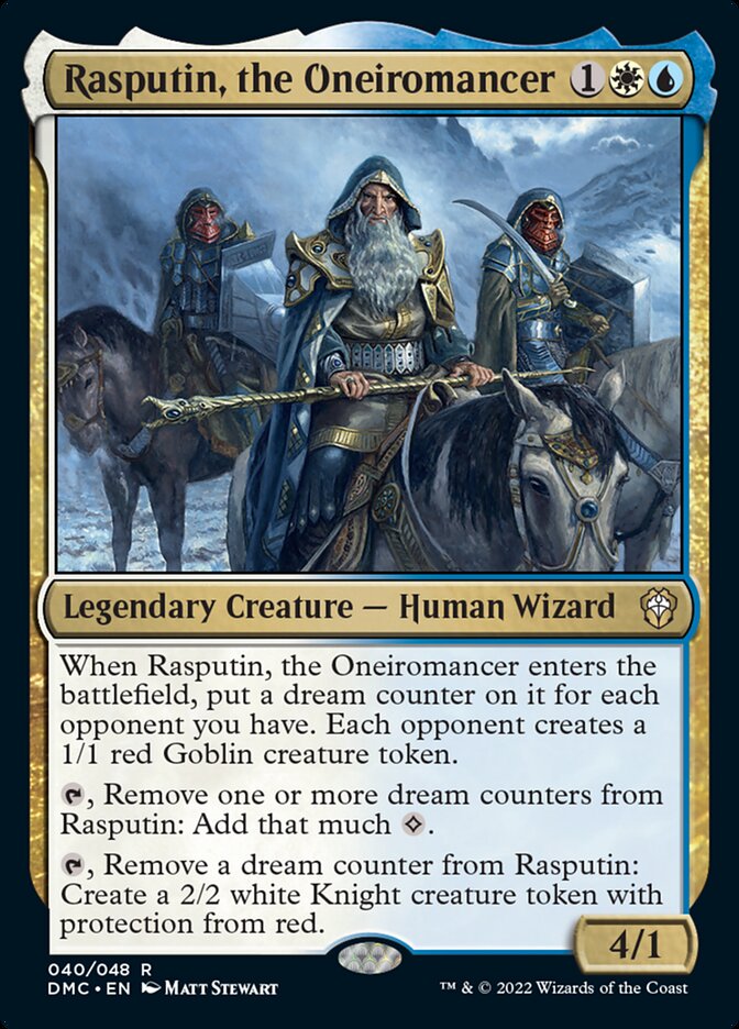 Rasputin, the Oneiromancer [Dominaria United Commander] | Arkham Games and Comics