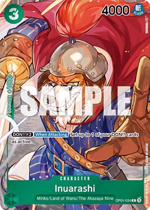Inuarashi (Box Topper) [Romance Dawn] | Arkham Games and Comics