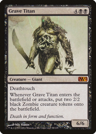 Grave Titan [Magic 2012] | Arkham Games and Comics