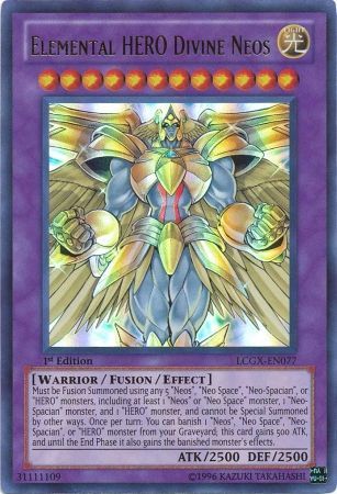 Elemental HERO Divine Neos [LCGX-EN077] Ultra Rare | Arkham Games and Comics