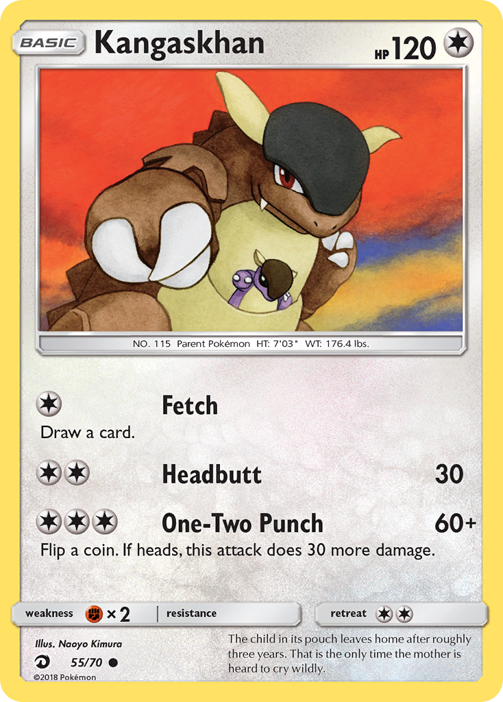 Kangaskhan (55/70) [Sun & Moon: Dragon Majesty] | Arkham Games and Comics