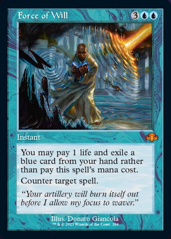 Force of Will (Retro) [Dominaria Remastered] | Arkham Games and Comics