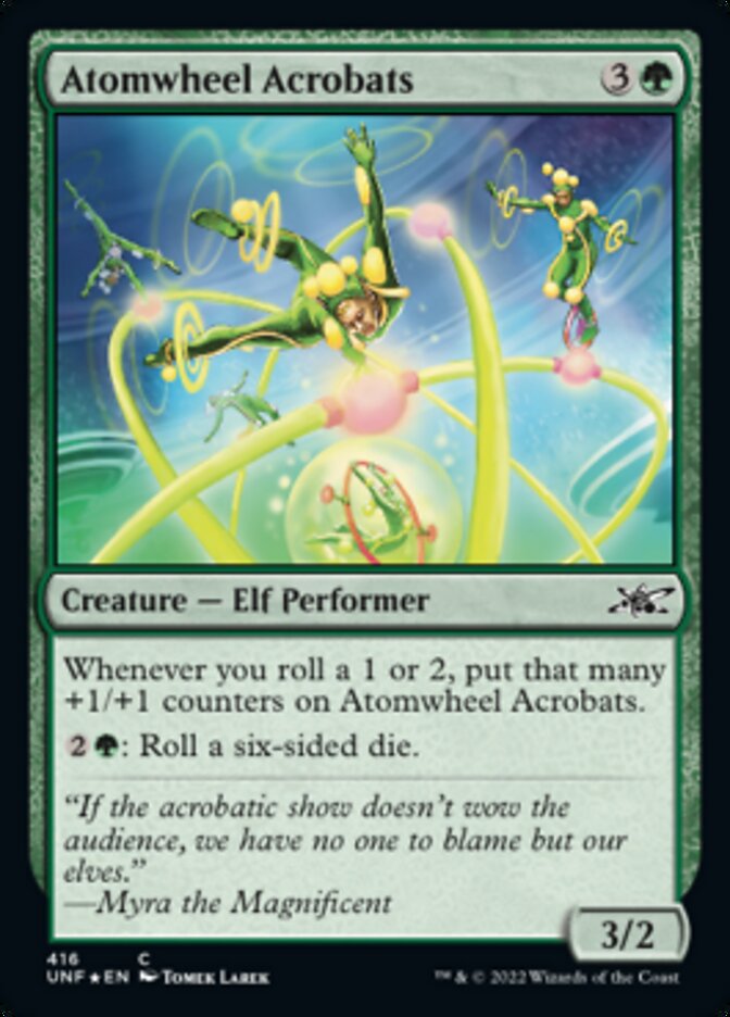 Atomwheel Acrobats (Galaxy Foil) [Unfinity] | Arkham Games and Comics