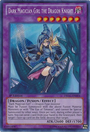 Dark Magician Girl the Dragon Knight [DRLG-EN004] Secret Rare | Arkham Games and Comics