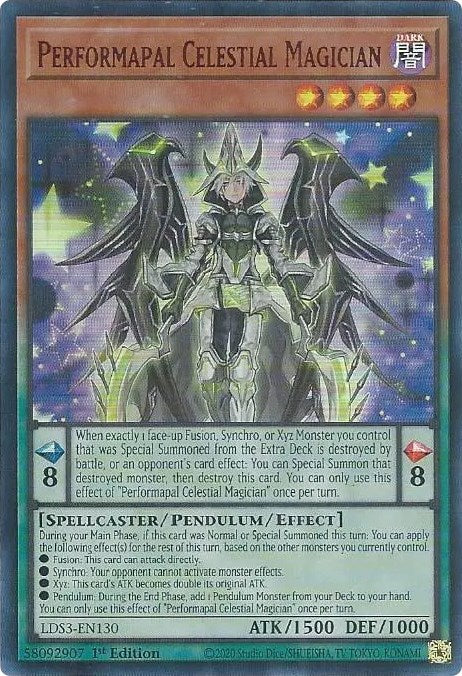 Performapal Celestial Magician (Red) [LDS3-EN130] Ultra Rare | Arkham Games and Comics