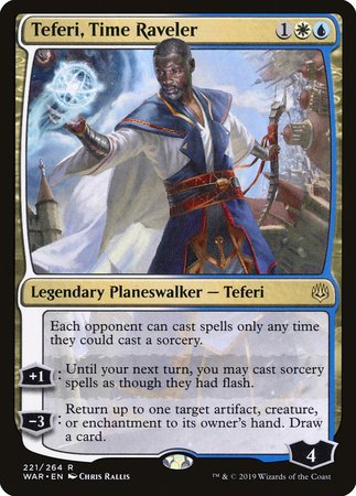 Teferi, Time Raveler [War of the Spark] | Arkham Games and Comics