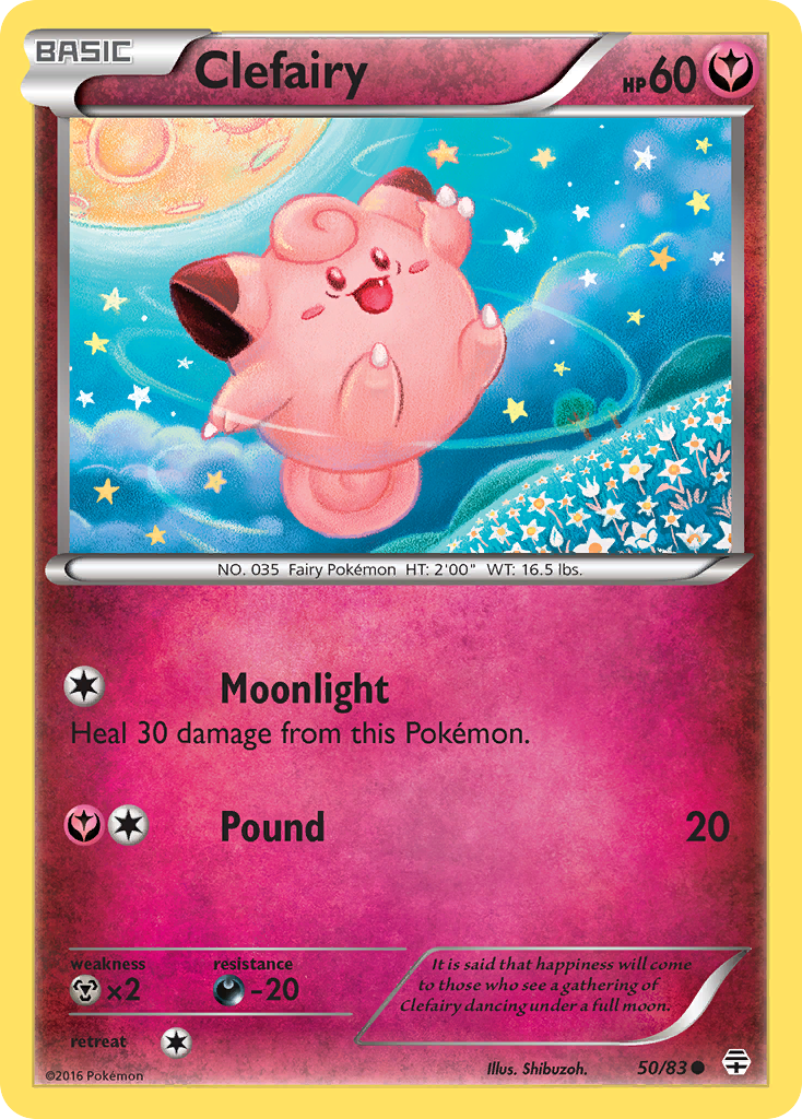 Clefairy (50/83) [XY: Generations] | Arkham Games and Comics