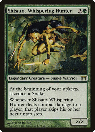 Shisato, Whispering Hunter [Champions of Kamigawa] | Arkham Games and Comics