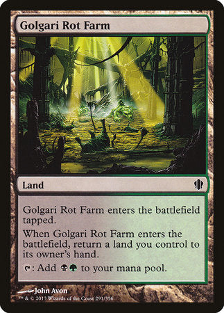 Golgari Rot Farm [Commander 2013] | Arkham Games and Comics