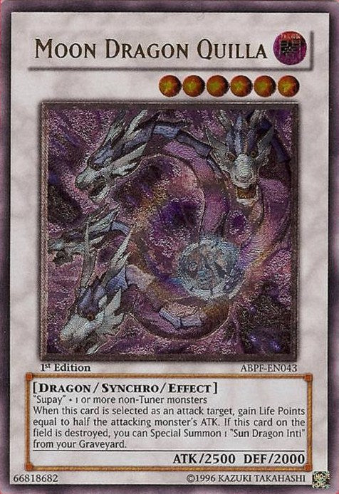 Moon Dragon Quilla [ABPF-EN043] Ultimate Rare | Arkham Games and Comics