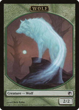 Wolf Token [Scars of Mirrodin Tokens] | Arkham Games and Comics