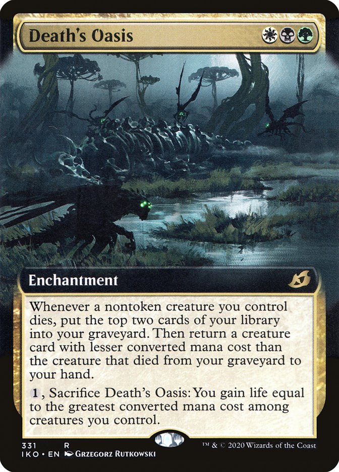 Death's Oasis (Extended Art) [Ikoria: Lair of Behemoths] | Arkham Games and Comics