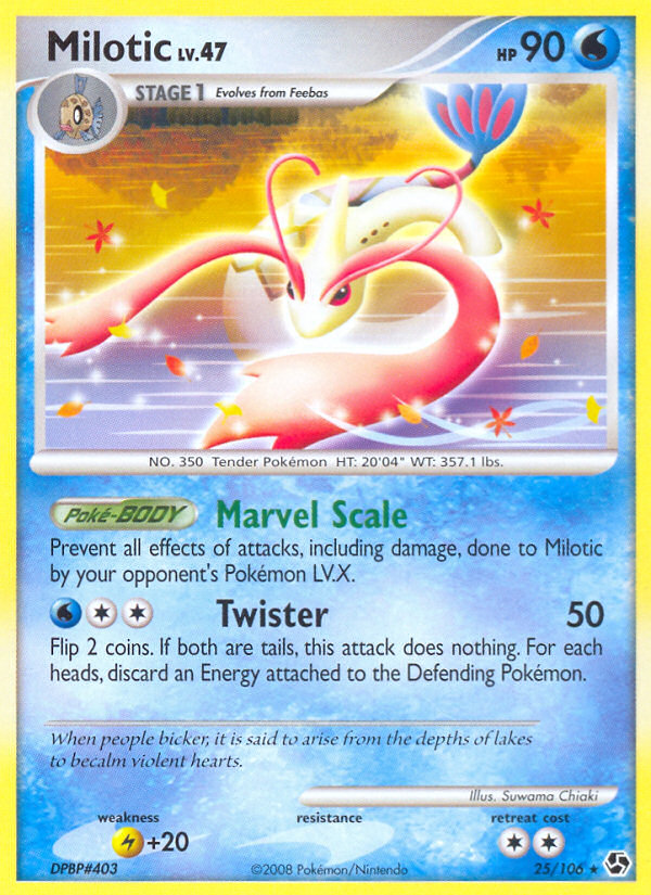 Milotic (25/106) [Diamond & Pearl: Great Encounters] | Arkham Games and Comics