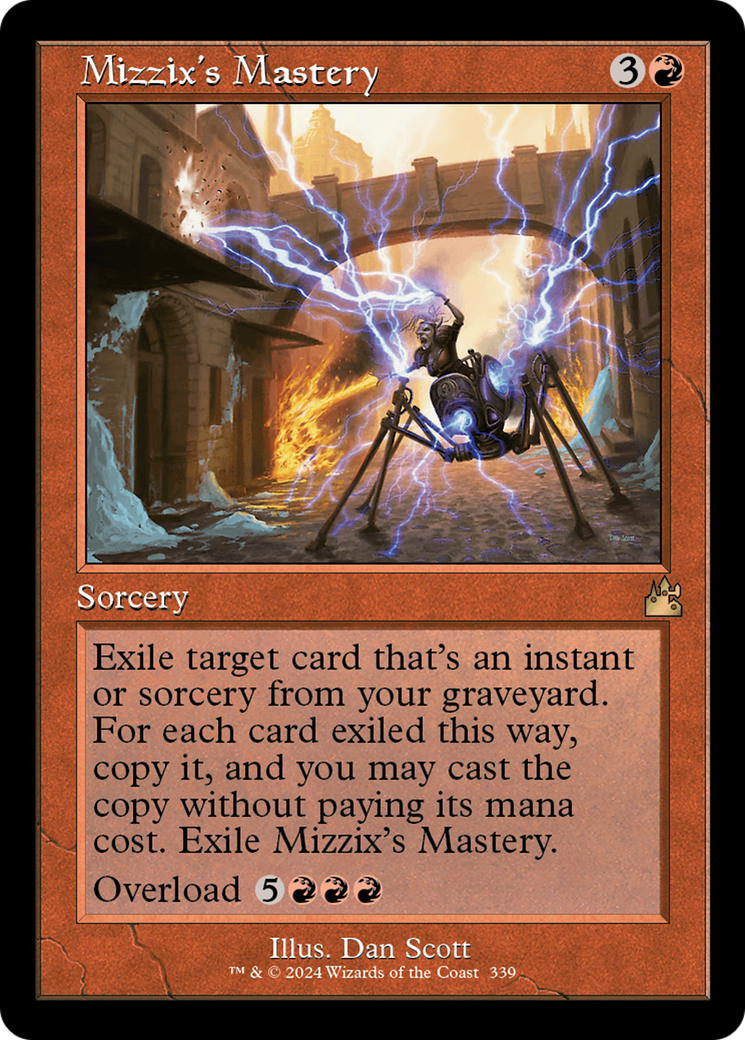 Mizzix's Mastery (Retro Frame) [Ravnica Remastered] | Arkham Games and Comics