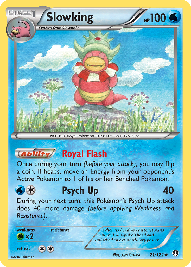 Slowking (21/122) [XY: BREAKpoint] | Arkham Games and Comics