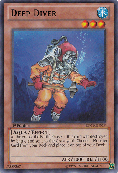 Deep Diver [BP01-EN017] Rare | Arkham Games and Comics