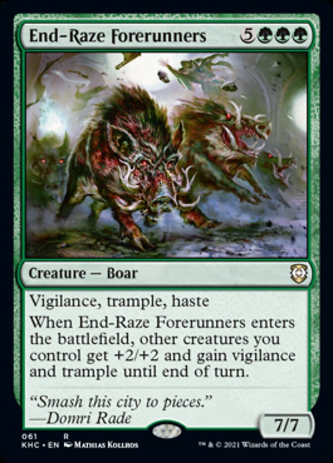 End-Raze Forerunners [Kaldheim Commander] | Arkham Games and Comics