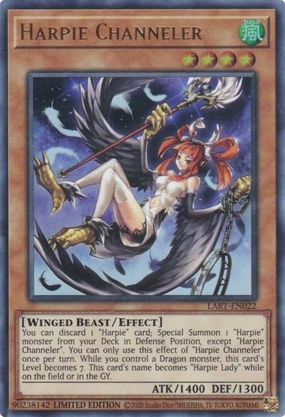 Harpie Channeler [LART-EN022] Ultra Rare | Arkham Games and Comics