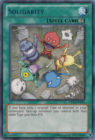 Solidarity (Blue) [DL15-EN016] Rare | Arkham Games and Comics