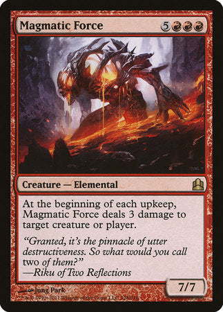 Magmatic Force [Commander 2011] | Arkham Games and Comics