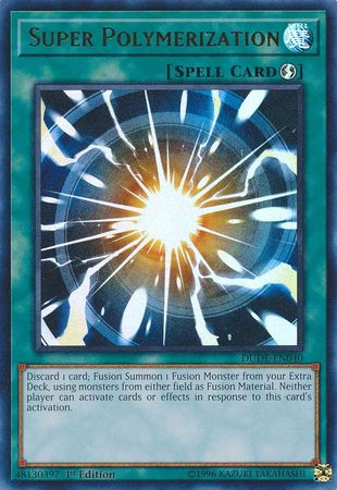 Super Polymerization [DUDE-EN040] Ultra Rare | Arkham Games and Comics