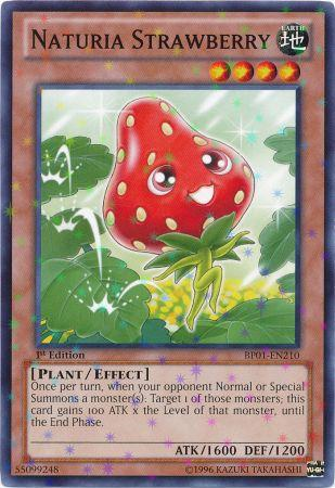 Naturia Strawberry [BP01-EN210] Starfoil Rare | Arkham Games and Comics