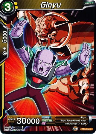 Ginyu (BT5-098) [Miraculous Revival] | Arkham Games and Comics