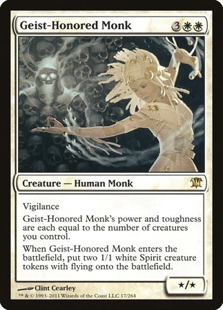 Geist-Honored Monk [Innistrad] | Arkham Games and Comics