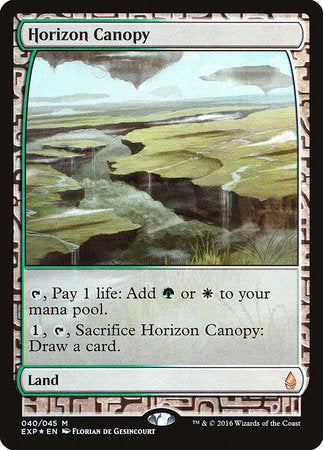 Horizon Canopy [Zendikar Expeditions] | Arkham Games and Comics