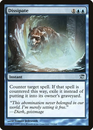 Dissipate [Innistrad] | Arkham Games and Comics