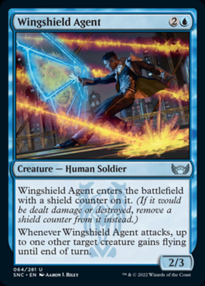 Wingshield Agent [Streets of New Capenna] | Arkham Games and Comics