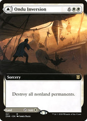 Ondu Inversion // Ondu Skyruins (Extended Art) [Zendikar Rising] | Arkham Games and Comics