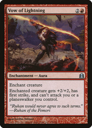 Vow of Lightning [Commander 2011] | Arkham Games and Comics