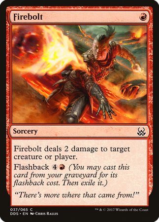 Firebolt [Duel Decks: Mind vs. Might] | Arkham Games and Comics