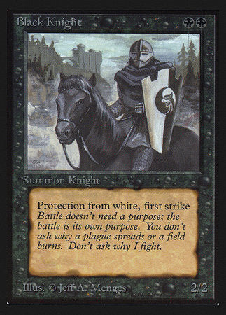 Black Knight (IE) [Intl. Collectors’ Edition] | Arkham Games and Comics