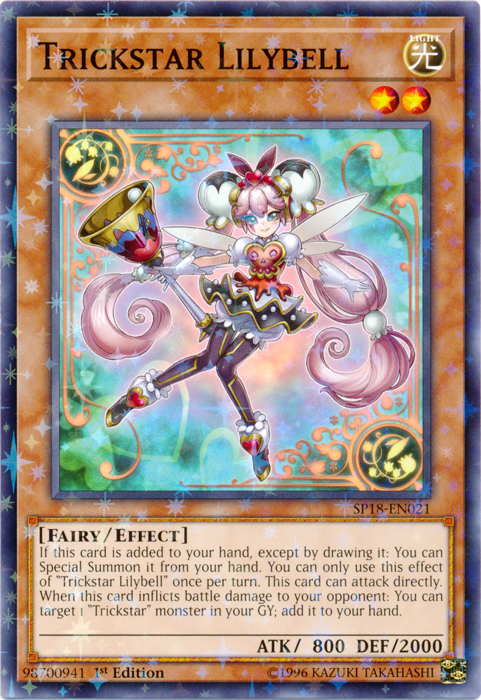 Trickstar Lilybell [SP18-EN021] Starfoil Rare | Arkham Games and Comics