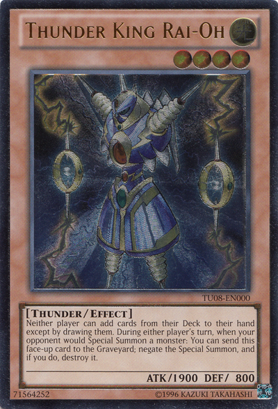 Thunder King Rai-Oh [TU08-EN000] Ultimate Rare | Arkham Games and Comics