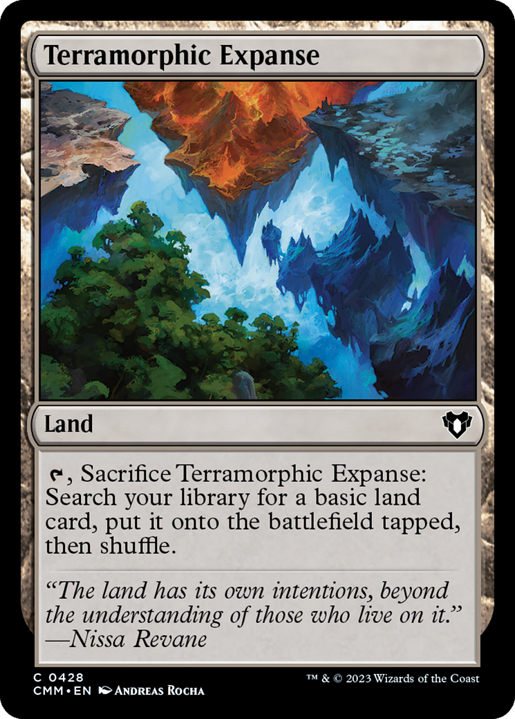 Terramorphic Expanse [Commander Masters] | Arkham Games and Comics