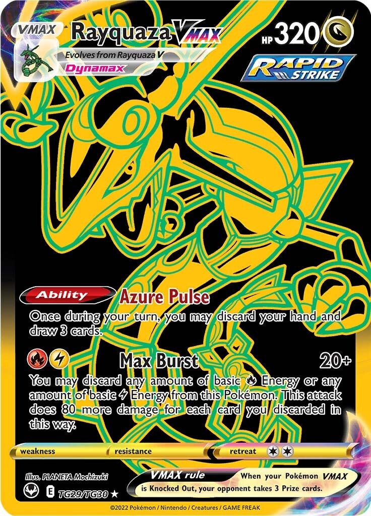 Rayquaza VMAX (TG29/TG30) [Sword & Shield: Silver Tempest] | Arkham Games and Comics