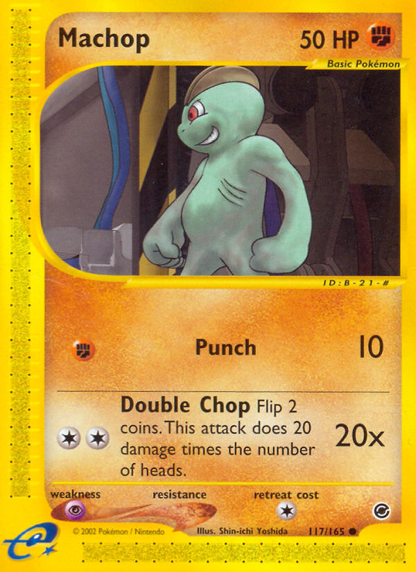 Machop (117/165) [Expedition: Base Set] | Arkham Games and Comics