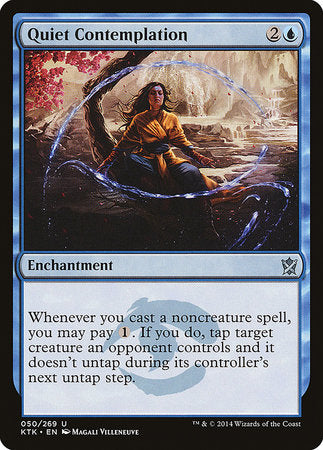 Quiet Contemplation [Khans of Tarkir] | Arkham Games and Comics